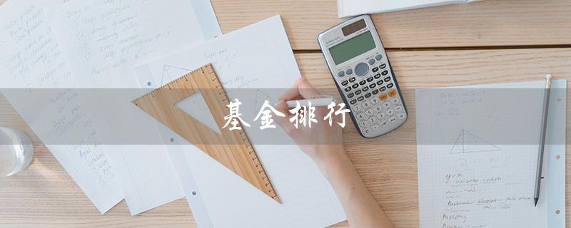 基金排行（基金排行榜是什么）