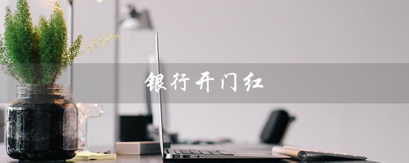 银行开门红（银行开门红工作总结是什么）