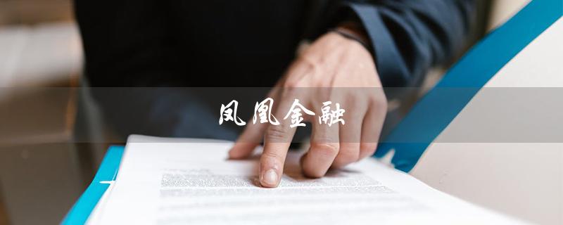 凤凰金融（凤凰金融app如何下载）