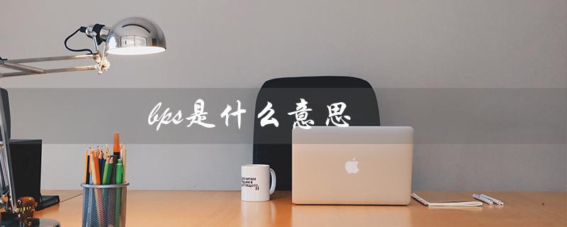 bps是什么意思（医学上bps是什么）