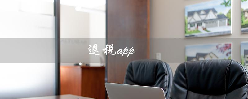 退税app（如何下载退税app）