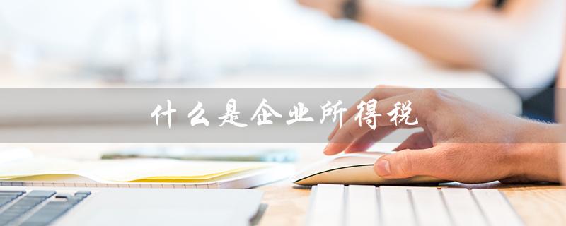 什么是企业所得税（企业所得税是什么）