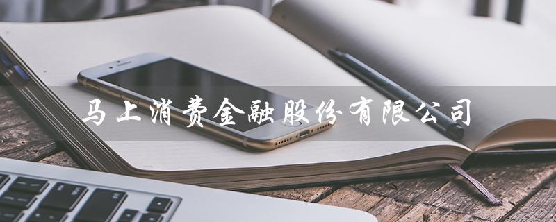 马上消费金融股份有限公司（马上消费金融app是什么）