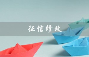 征信修改（征信修改软件是什么）