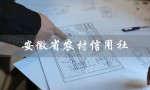 安徽省农村信用社（安徽农信手机app是什么）