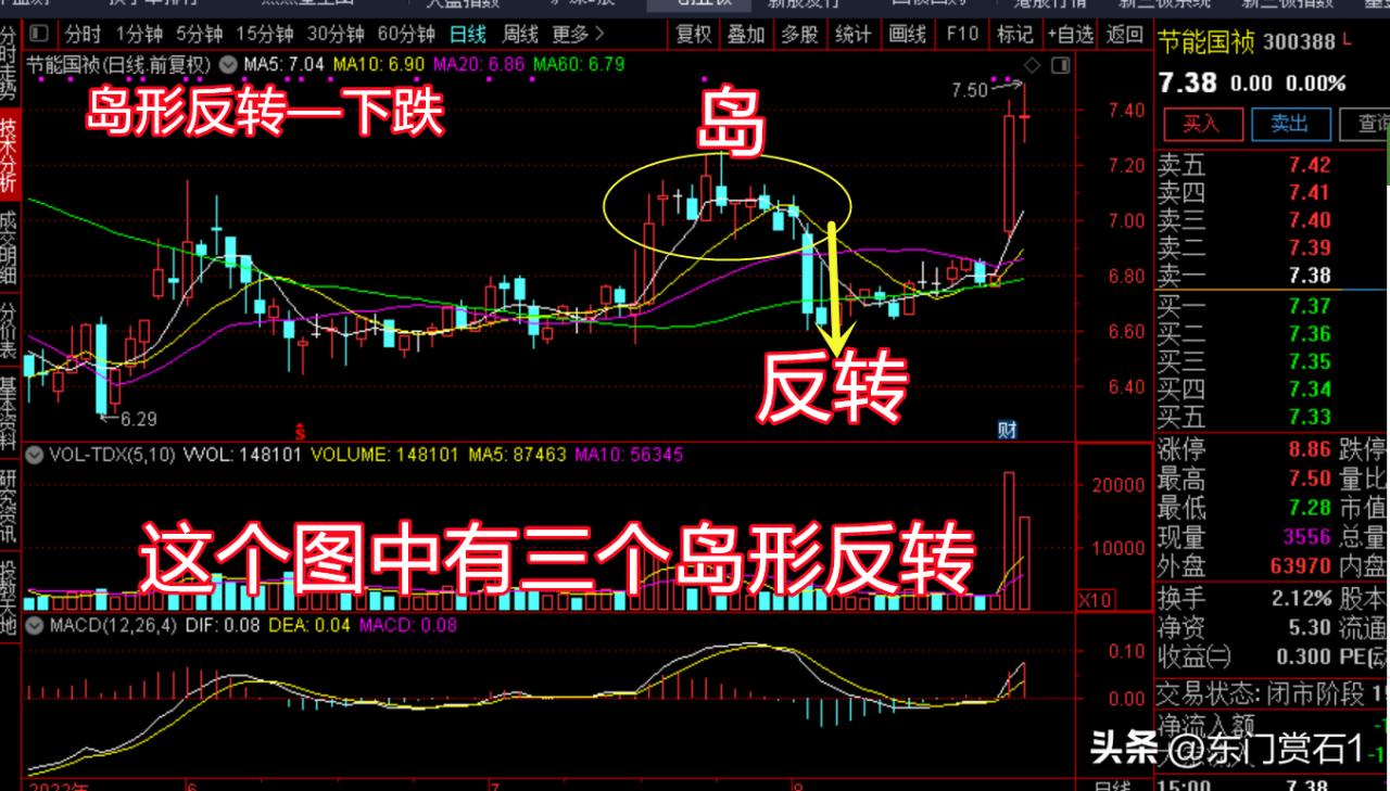 岛形反转形态（岛形反转后上升空间多少）