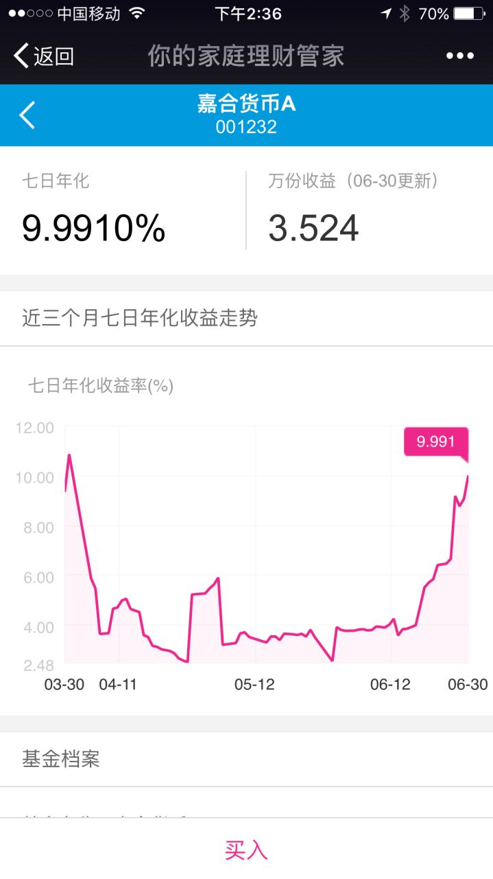 七日年化和万份收益是什么意思(七日年化高为什么万份收益低)